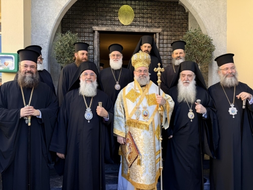 Με λαμπρότητα το Μέγα Μήνυμα και η Χειροτονία του νέου Μητροπολίτου Κυδωνίας και Αποκορώνου κ. Τίτου